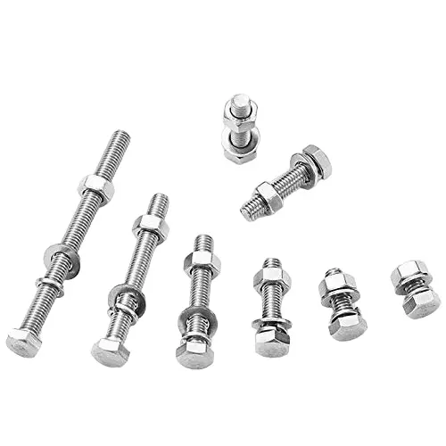 SS Hex Head Bolts & Nuts